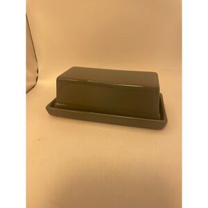 Butter Dish Mainstay grey,Microwave & Dishwasher Safe.